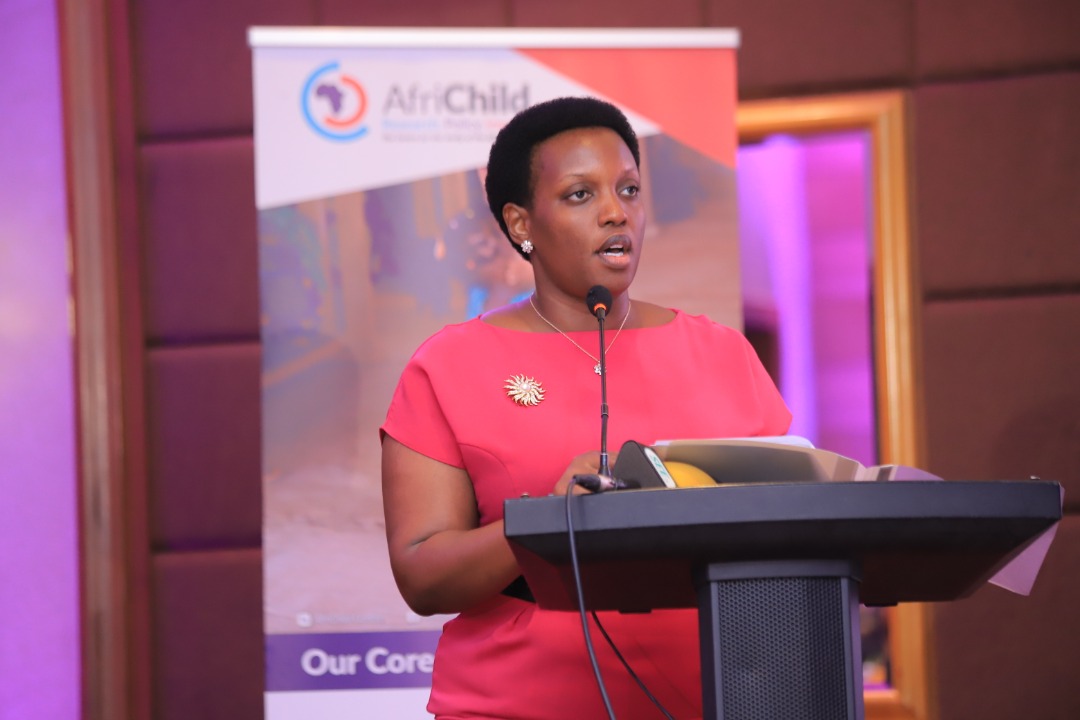 AfriChild Centre Makerere Minister of State - Office of the VP, Diana Nankunda Mutasingwa